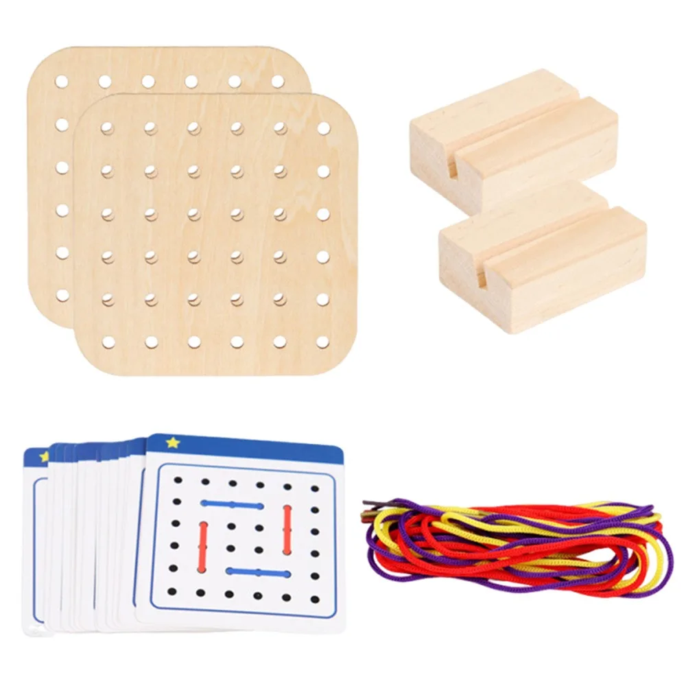 Géoboard en bois